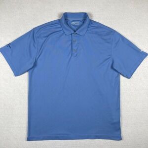 Nike Polo Shirt Mens XL Blue MLB Taiwan‎ Baseball Golf Travel Vacation Workwear